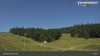 Archiv Foto Webcam Blick von der Skiarena am Hochficht 14:00
