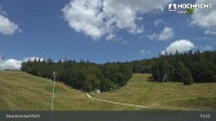 Archiv Foto Webcam Blick von der Skiarena am Hochficht 12:00