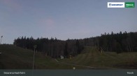 Archiv Foto Webcam Blick von der Skiarena am Hochficht 02:00