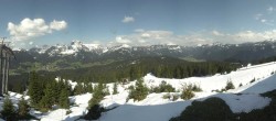 Archived image Webcam The top station Hornbahn 13:00