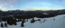 Archived image Webcam The top station Hornbahn 17:00