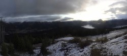 Archived image Webcam The top station Hornbahn 05:00