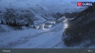 Archiv Foto Webcam Gaisberg, oberhalb von Obergurgl 08:00