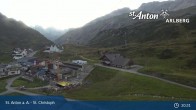 Archived image Webcam St. Christoph (Arlberg mountain) 19:00