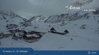 Archived image Webcam St. Christoph (Arlberg mountain) 21:00