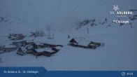Archived image Webcam St. Christoph (Arlberg mountain) 00:00