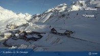 Archived image Webcam St. Christoph (Arlberg mountain) 07:00
