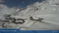 Archived image Webcam St. Christoph (Arlberg mountain) 12:00