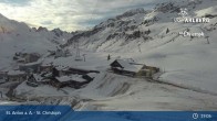 Archived image Webcam St. Christoph (Arlberg mountain) 18:00
