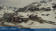 Archived image Webcam St. Christoph (Arlberg mountain) 08:00