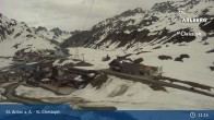 Archived image Webcam St. Christoph (Arlberg mountain) 10:00