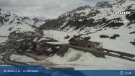 Archived image Webcam St. Christoph (Arlberg mountain) 14:00