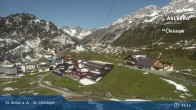 Archived image Webcam St. Christoph (Arlberg mountain) 10:00