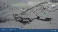 Archived image Webcam St. Christoph (Arlberg mountain) 12:00