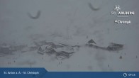 Archiv Foto Webcam St. Christoph am Arlberg 08:00