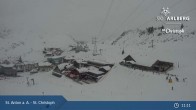 Archived image Webcam St. Christoph (Arlberg mountain) 10:00