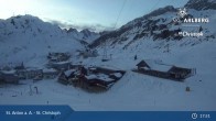 Archiv Foto Webcam St. Christoph am Arlberg 18:00