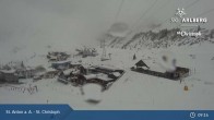 Archiv Foto Webcam St. Christoph am Arlberg 08:00