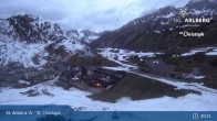 Archiv Foto Webcam St. Christoph am Arlberg 20:00