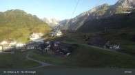 Archived image Webcam St. Christoph (Arlberg mountain) 07:00