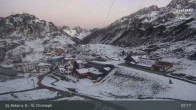 Archiv Foto Webcam St. Christoph am Arlberg 06:00