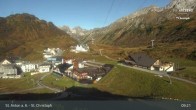 Archiv Foto Webcam St. Christoph am Arlberg 08:00