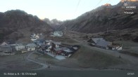 Archived image Webcam St. Christoph (Arlberg mountain) 07:00