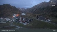 Archived image Webcam St. Christoph (Arlberg mountain) 06:00