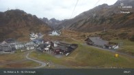 Archiv Foto Webcam St. Christoph am Arlberg 08:00