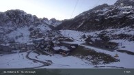 Archiv Foto Webcam St. Christoph am Arlberg 19:00