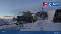 Archiv Foto Webcam Sölden - Gaislachkogl 06:00