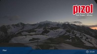 Archived image Webcam Laufböden: Bergstation 20:00