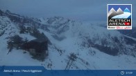 Archiv Foto Webcam Bergstation Fiescheralp-Eggishorn (Wallis) 18:00