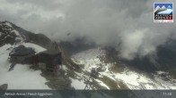 Archiv Foto Webcam Bergstation Fiescheralp-Eggishorn (Wallis) 17:00