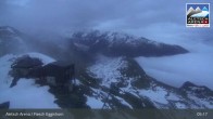 Archiv Foto Webcam Bergstation Fiescheralp-Eggishorn (Wallis) 04:00
