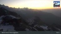 Archiv Foto Webcam Bergstation Fiescheralp-Eggishorn (Wallis) 04:00