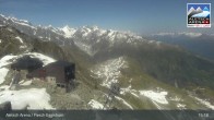 Archiv Foto Webcam Bergstation Fiescheralp-Eggishorn (Wallis) 14:00