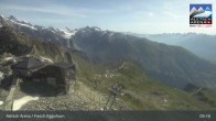 Archiv Foto Webcam Bergstation Fiescheralp-Eggishorn (Wallis) 08:00