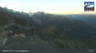 Archiv Foto Webcam Bergstation Fiescheralp-Eggishorn (Wallis) 20:00