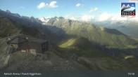 Archiv Foto Webcam Bergstation Fiescheralp-Eggishorn (Wallis) 18:00