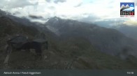 Archiv Foto Webcam Bergstation Fiescheralp-Eggishorn (Wallis) 18:00