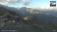 Archived image Webcam Top station Fiescheralp-Eggishorn (Wallis) 18:00