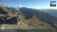 Archiv Foto Webcam Bergstation Fiescheralp-Eggishorn (Wallis) 08:00
