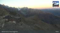 Archiv Foto Webcam Bergstation Fiescheralp-Eggishorn (Wallis) 18:00