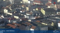 Archiv Foto Webcam Passau: Panoramablick auf Donau, Ortspitze und Altstadt 06:00