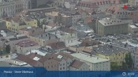 Archiv Foto Webcam Passau: Panoramablick auf Donau, Ortspitze und Altstadt 09:00