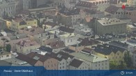 Archiv Foto Webcam Passau: Panoramablick auf Donau, Ortspitze und Altstadt 17:00