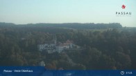 Archiv Foto Webcam Passau: Panoramablick auf Donau, Ortspitze und Altstadt 16:00