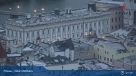 Archiv Foto Webcam Passau: Panoramablick auf Donau, Ortspitze und Altstadt 01:00