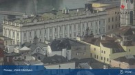 Archiv Foto Webcam Passau: Panoramablick auf Donau, Ortspitze und Altstadt 08:00